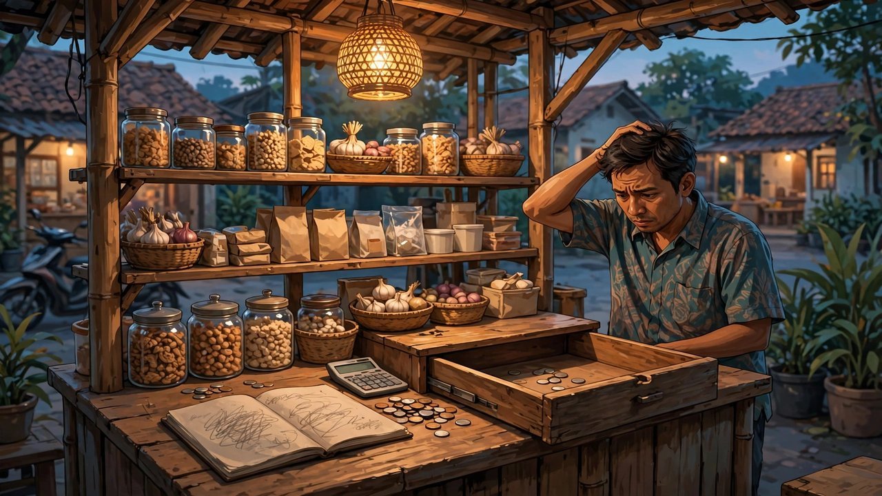 Warung Rame Tapi Kantong Tetap Tipis? Ini 5 Kesalahan Catat Keuangan UMKM